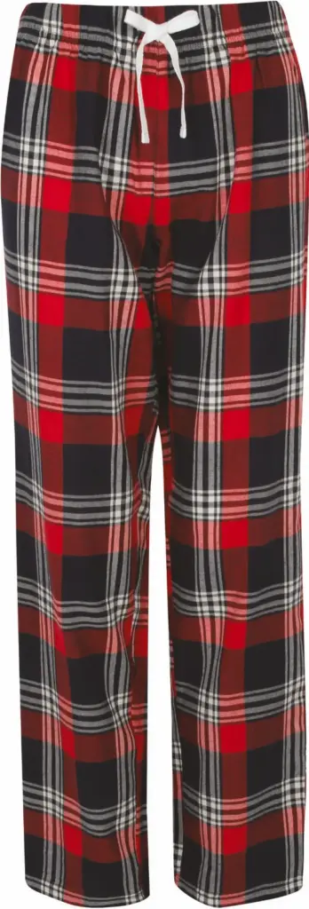 Women's tartan lounge broek — productfoto 3