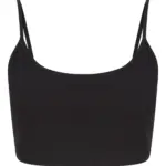 Ecologische sporttop, black — productfoto 4