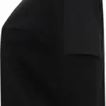 Women's cropped Boxy t-shirt, black — productfoto 2