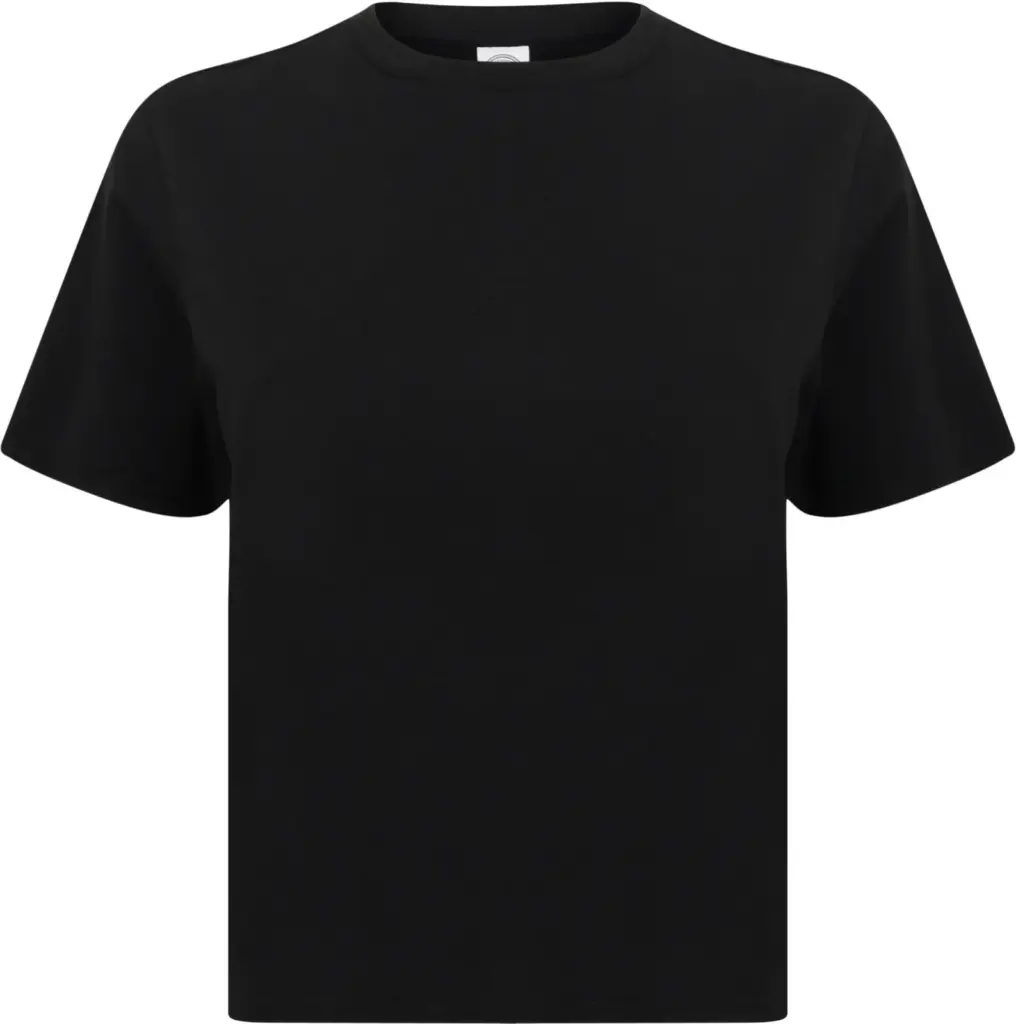 Custom Womens Cropped Boxy T-shirt SK237 Cotton XXS-XL — product photo 3
