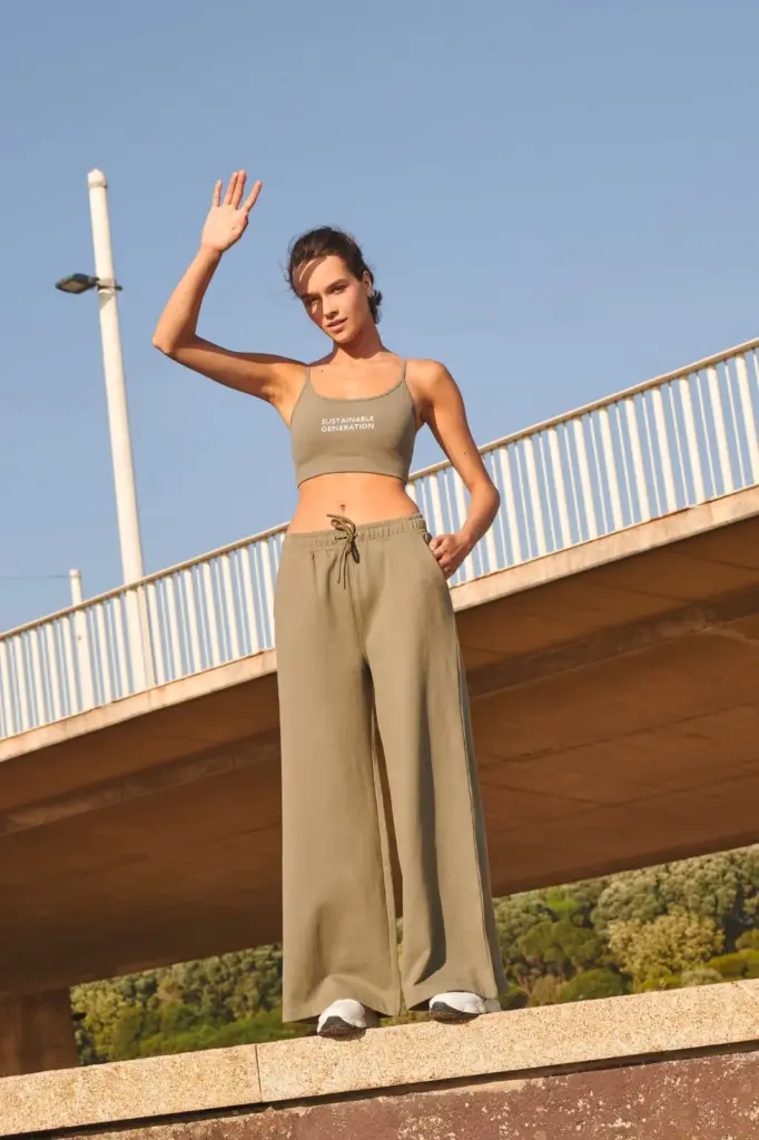 Ecologische joggingbroek voor dames — productfoto 4