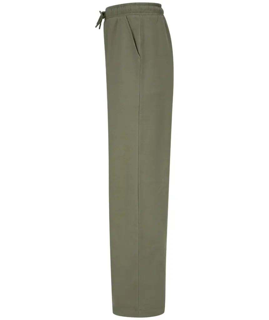 Ecologische joggingbroek voor dames, khaki — productfoto 8