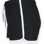 Kids' retro short, black/white — productfoto 4