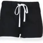 Kids' retro short, black/white — productfoto 5