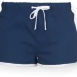 Kids' retro short, navy / white — productfoto 6