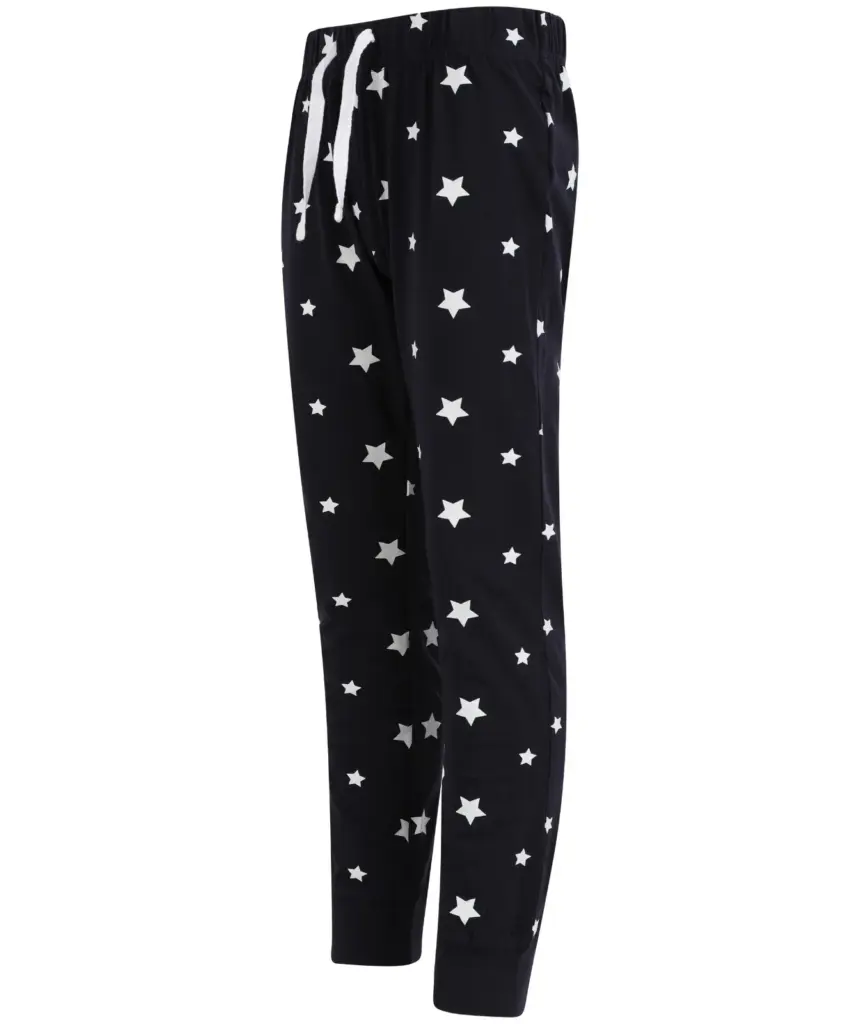 PS_SM085-FS_NAVY-WHITE - Hidalgo Pyjamabroek kind, navy / white — productfoto 3