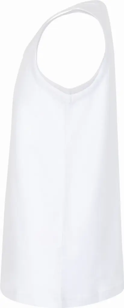 Kids' Stretch tanktop, white — productfoto 3