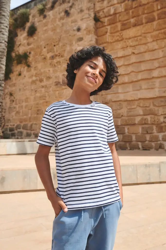 Kids' Gestreept t-shirt
