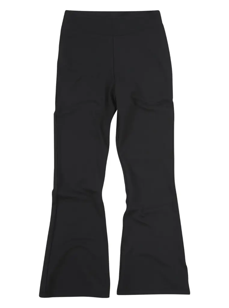 PS_SM428_BLACK - Hidalgo-werbeartikel Kinder legging met uitlopende pijpen, black — productfoto 1