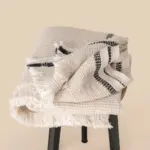 Plaid met wafelstructuur. — productfoto 2