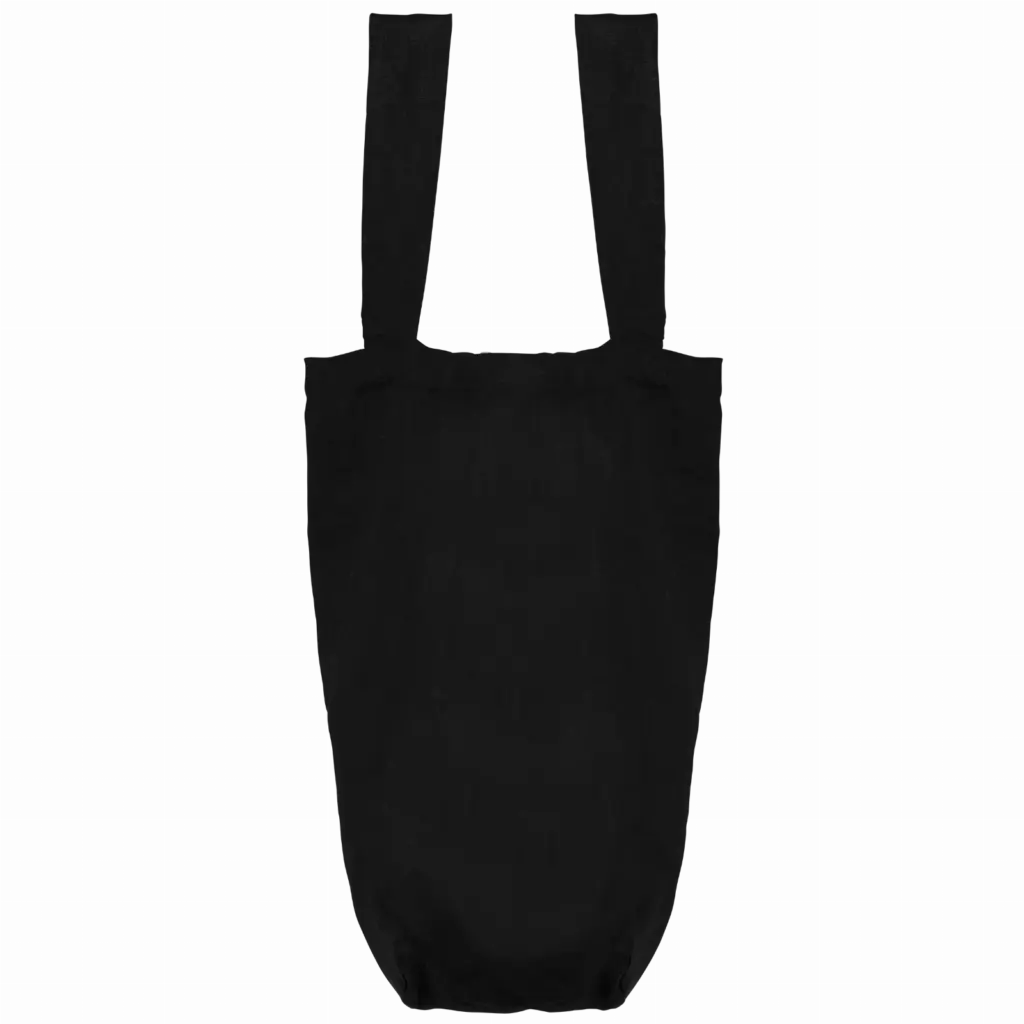 PS_SP122-S_BLACK - Hidalgo Linnen shopper, black — productfoto 2