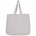 Linnen shopper, ivory — productfoto 4