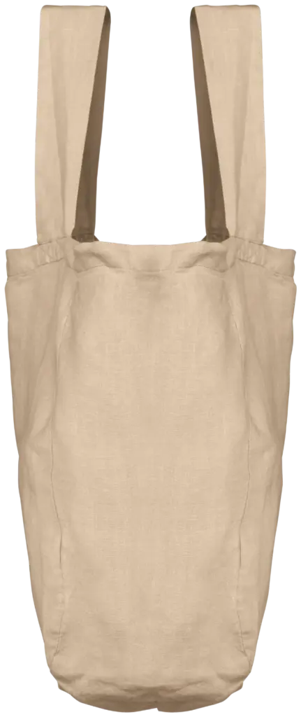 PS_SP122-S_WETSAND - Hidalgo Linnen shopper, wet sand — productfoto 7
