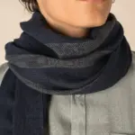 Gestreepte uniseks tulbanddoek — productfoto 3