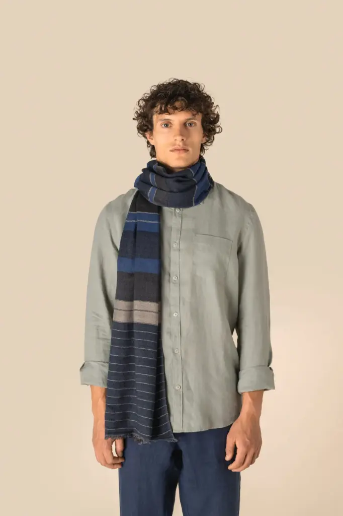 Omkeerbare uniseks tulbanddoek — productfoto 2