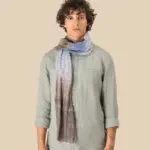 Gestreepte uniseks tulbanddoek — productfoto 2