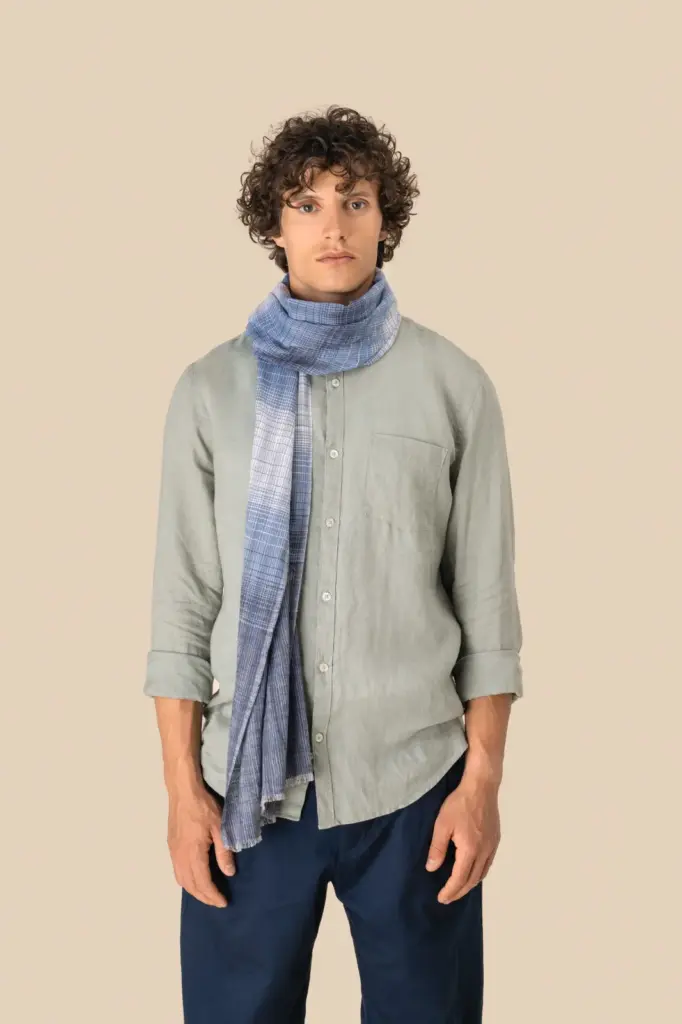 SP150_2025 - Hidalgo-werbeartikel Gestreepte uniseks tulbanddoek — productfoto 2