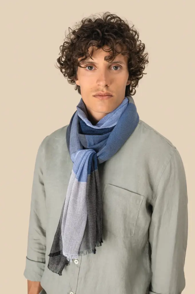 Geruite uniseks tulbanddoek