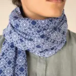 Uniseks tulbanddoek met bloemenmotief — productfoto 3