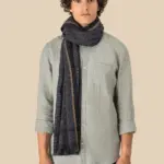 Geruite uniseks tulbanddoek — productfoto 2