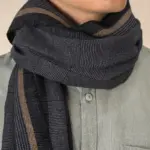 Geruite uniseks tulbanddoek — productfoto 3