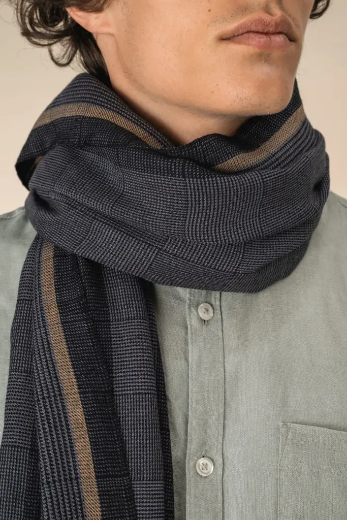 SP159-1_2025 - Hidalgo Geruite uniseks tulbanddoek — productfoto 3