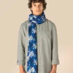 Uniseks tulbanddoek met bloemenmotief — productfoto 2