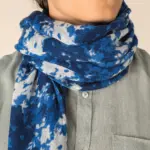 Uniseks tulbanddoek met bloemenmotief — productfoto 3