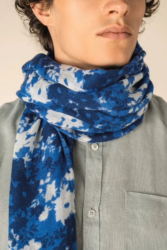 SP160-2_2026 - Hidalgo Uniseks tulbanddoek met bloemenmotief — productfoto 3