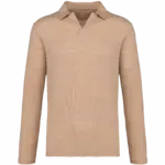 Leinenpolo Langarm Herren SP202 bedrucken atmungsaktiv S-3XL — Produktfoto 7