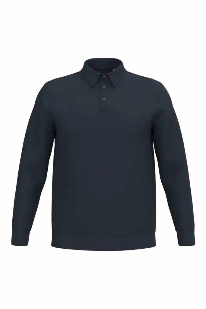 Herren Langarm Polo SP204 bedrucken Bio-Baumwolle S-XXL — Produktfoto 6