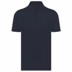 Linnen herenpolo, navy blue — productfoto 7