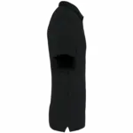 Linnen herenpolo, black — productfoto 5