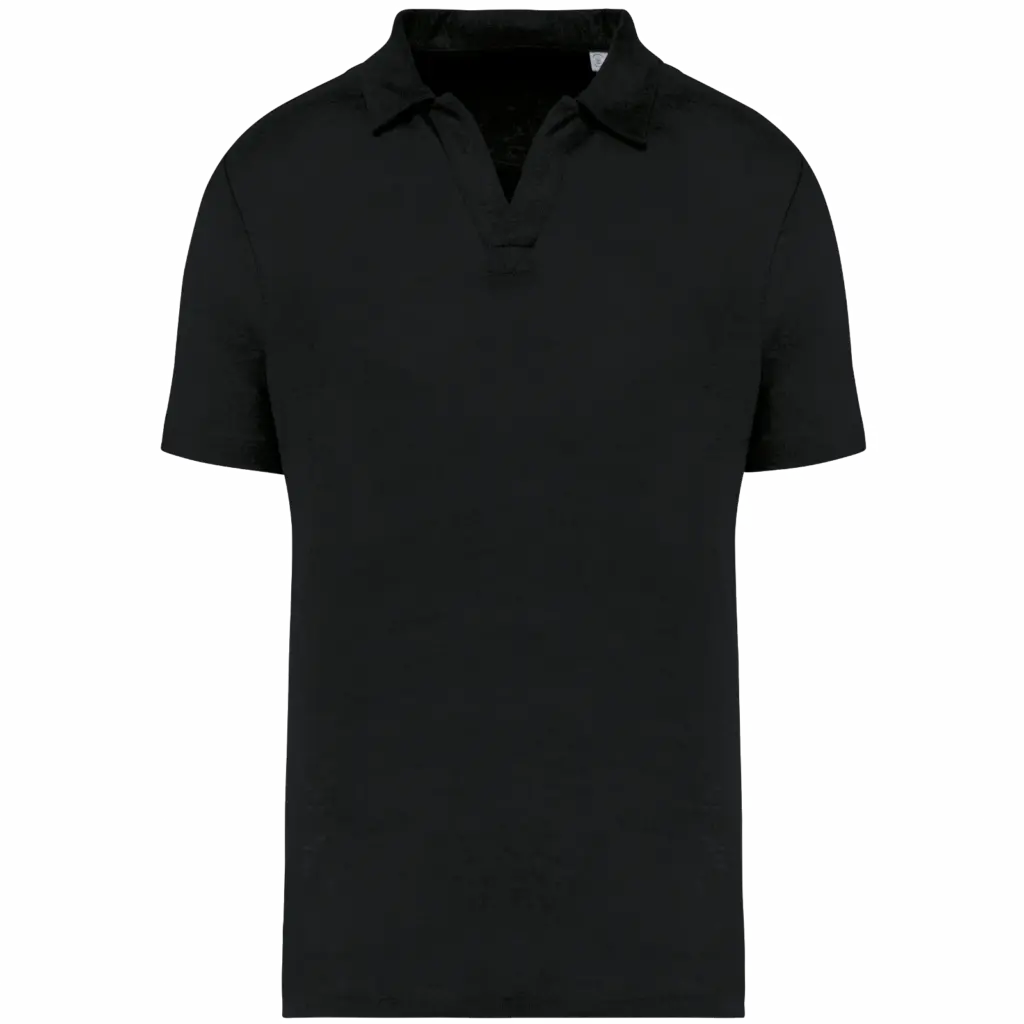 Linen Men Polo SP220 Custom Print Breathable Jersey S-3XL — product photo 6