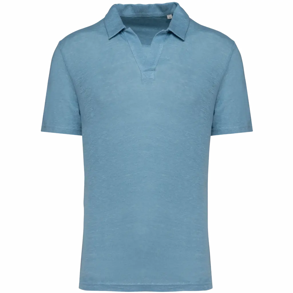 Linen Men Polo SP220 Custom Print Breathable Jersey S-3XL — product photo 7
