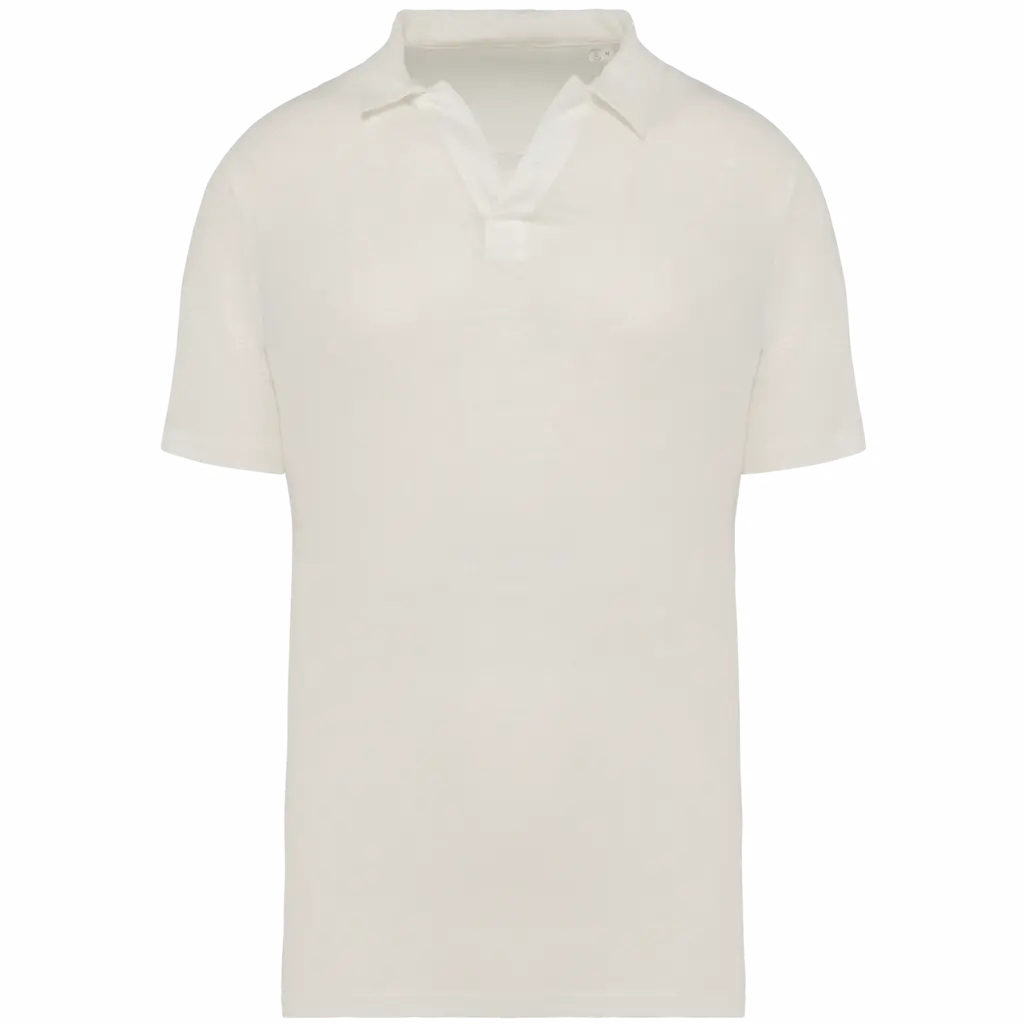 Linen Men Polo SP220 Custom Print Breathable Jersey S-3XL — product photo 8
