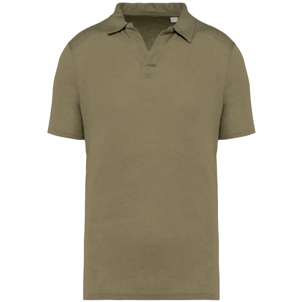 Linen Men Polo SP220 Custom Print Breathable Jersey S-3XL — product photo 9