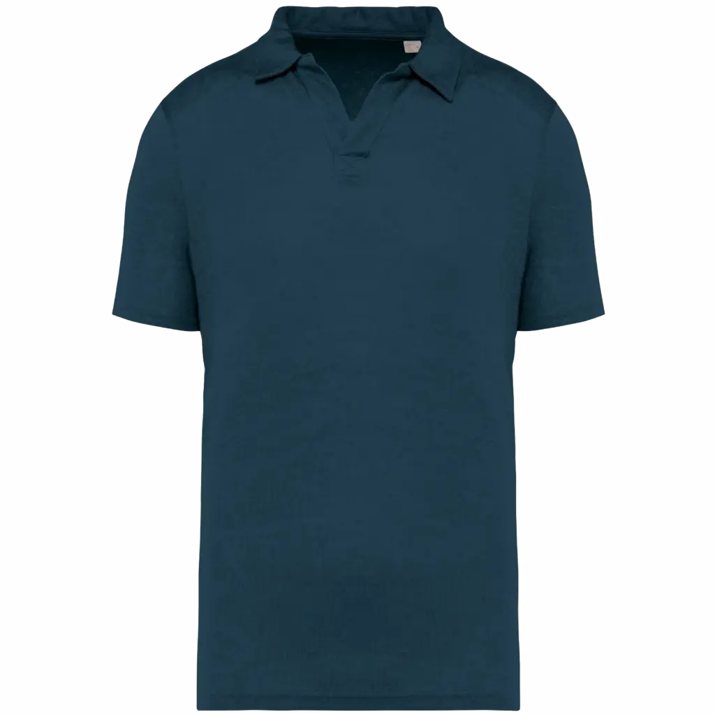 Linen Men Polo SP220 Custom Print Breathable Jersey S-3XL — product photo 12