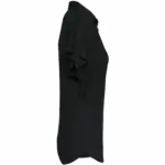 Linnen damespolo, black — productfoto 5