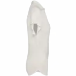 Linnen damespolo, ivory — productfoto 6