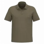 Men's Terry Polo SP229 Printed Organic V-neck S-XXL — product photo 7