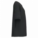 PS_SP304-S_BLACK - Hidalgo-werbeartikel Ecologisch oversized dames slub-T-shirt met afhangende schouders, black — productfoto 6