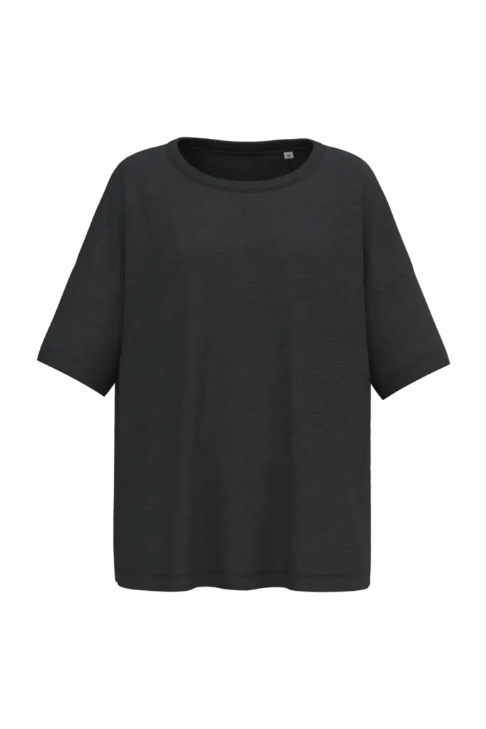 Oversized T-Shirt bedrucken SP304 Bio-Baumwolle Damen XS-XL — Produktfoto 9