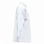 Oversized linnen damesoverhemd, white — productfoto 7