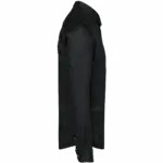 Linnen herenoverhemd, black — productfoto 9