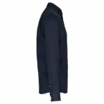 Linnen herenoverhemd, navy blue — productfoto 15