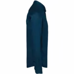Linnen herenoverhemd, peacock blue — productfoto 17
