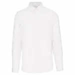 Linnen herenoverhemd, white — productfoto 20