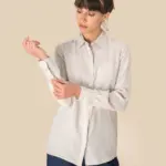 Linnen damesblouse — productfoto 3