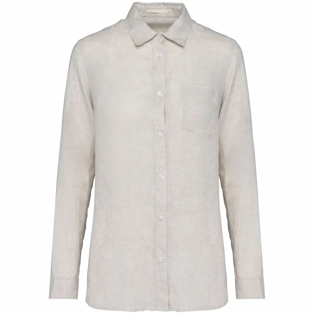Linnen damesblouse, linen — productfoto 10